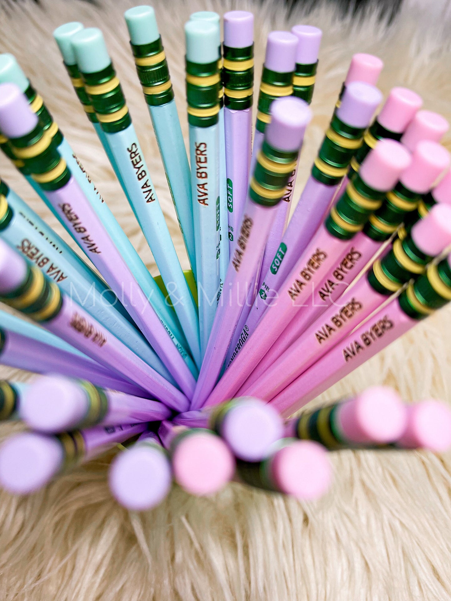 Personalized Pencils | Back to school engraved pencils | Unique gift for students | Gift for Kids | Gift for Teachers | Custom Pencils