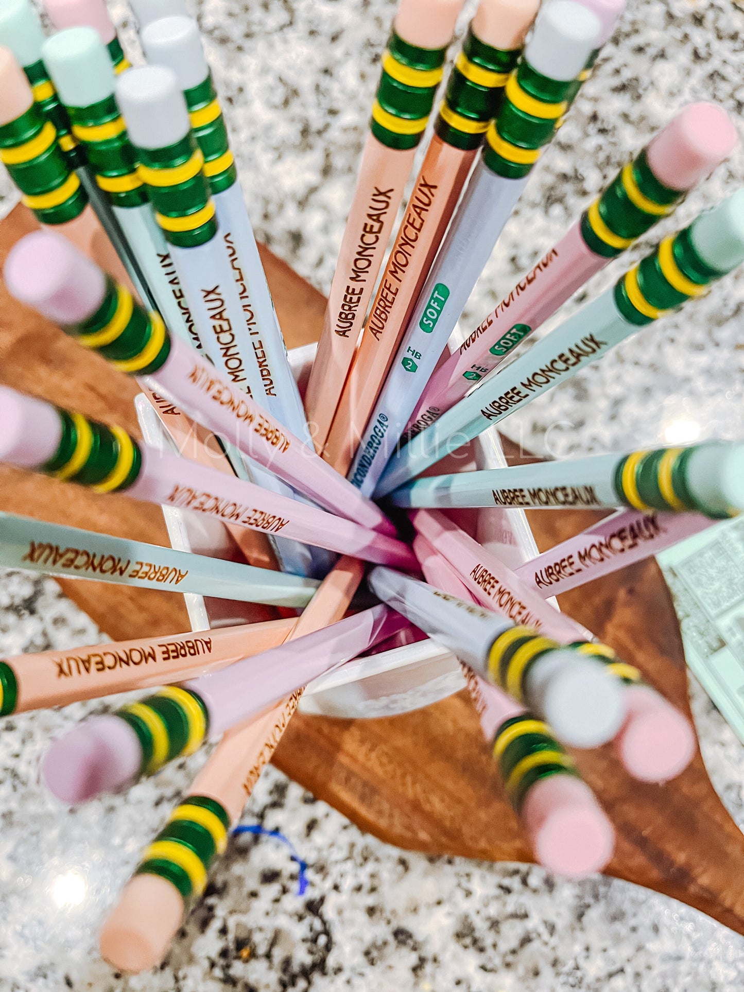 Personalized Pencils | Back to school engraved pencils | Unique gift for students | Gift for Kids | Gift for Teachers | Custom Pencils